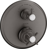 AXOR MONTREUX Unterputz-Thermostat mit Abstellventil, Chrom – 1 Verbraucher
