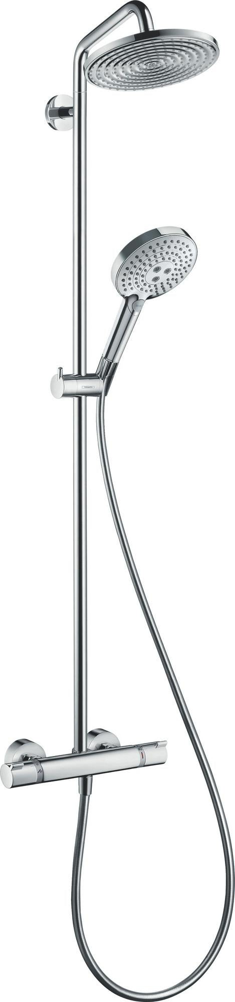 HANSGROHE Showerpipe Raindance Select S 240 mit Wannenthermostat Ecostat Comfort, Chrom