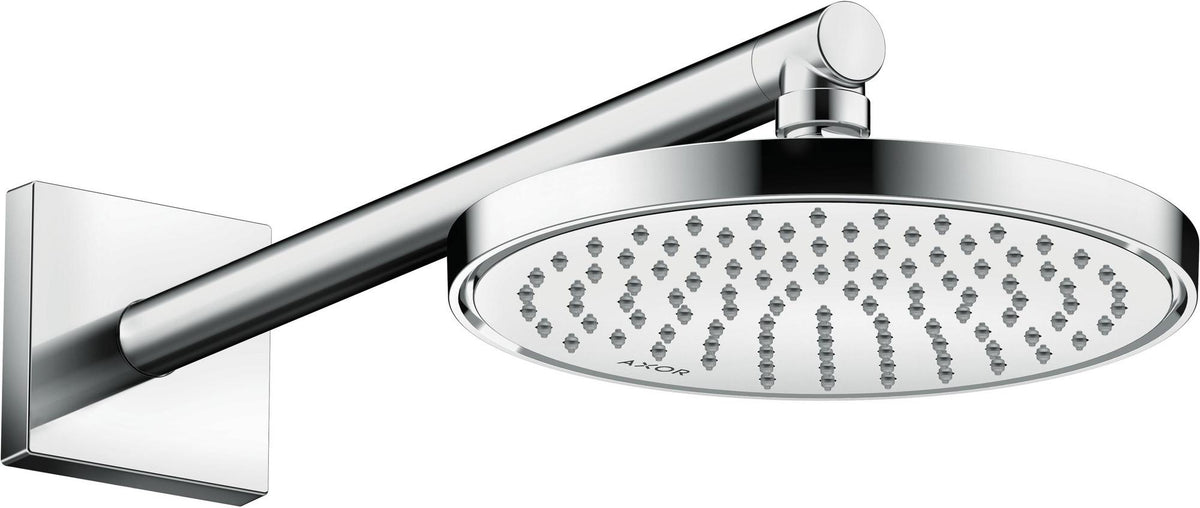 AXOR Kopfbrause 220 1jet chrom – Rain-Strahl, 220 mm, Wand- oder Deckenmontage
