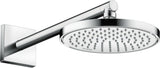 AXOR Kopfbrause 220 1jet chrom – Rain-Strahl, 220 mm, Wand- oder Deckenmontage