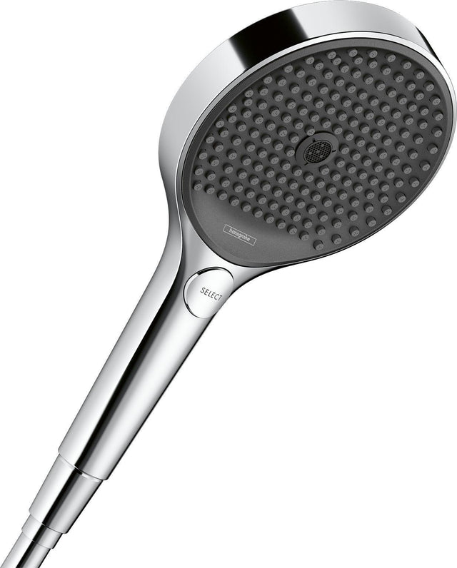 HANSGROHE Rainfinity 130 3jet EcoSmart Handbrause mit Select-Taste und PowderRain