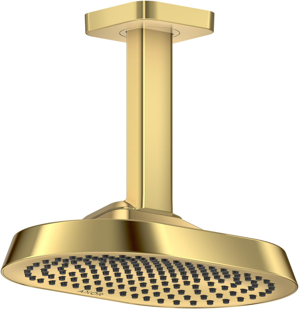 AXOR ShowerSphere 1jet Kopfbrause 250 x 160 mm mit Deckenanschluss für Deckenmontage