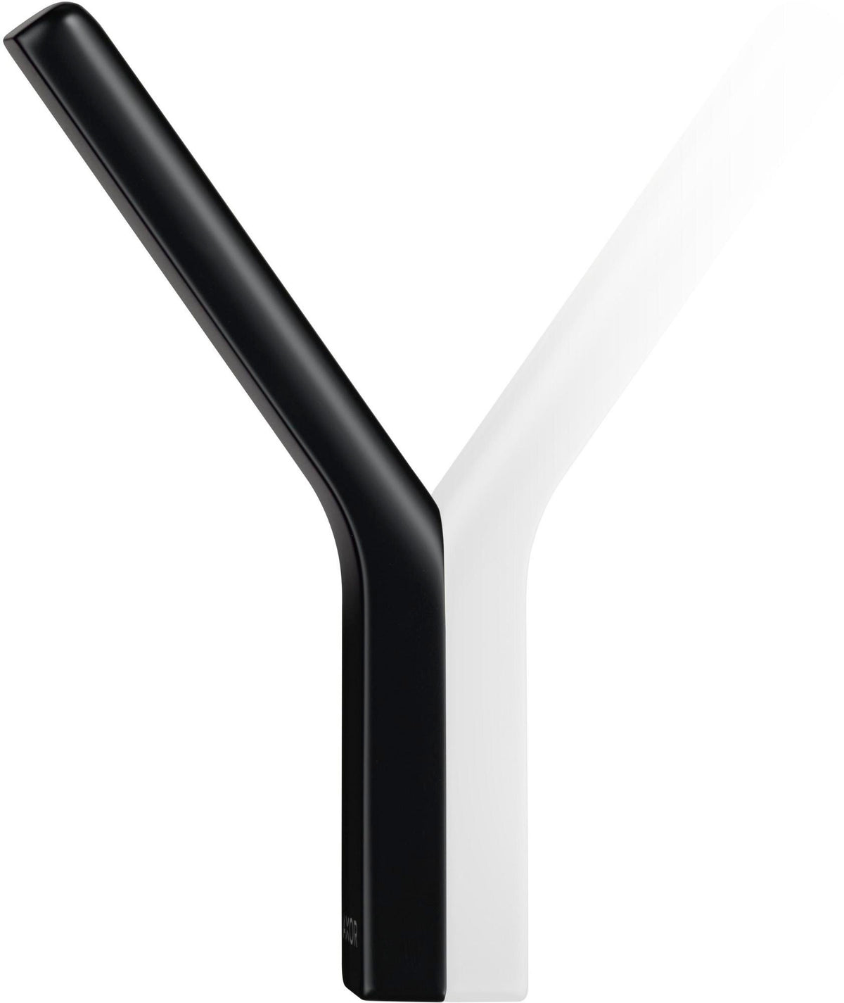 AXOR Universal Softsquare Badetuchhalter 600 mm mattschwarz – Wandmontage, verdeckte Befestigung