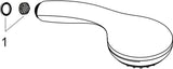HANSGROHE Crometta 85 Handbrause mit Normalstrahl und QuickClean in Chrom