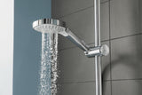 HANSGROHE Handbrause Croma Select E Multi – 3 Strahlarten, Select-Taste, weiß/chrom
