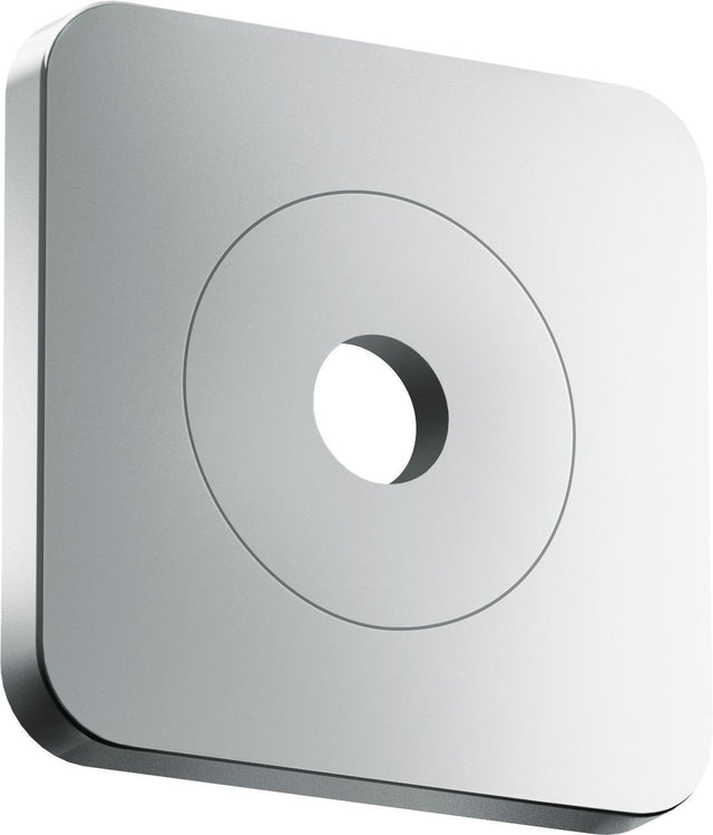 AXOR Citterio C Wandrosette 120x120 mm softsquare Chrom – Hochwertige Metall-Rosette für die Wandmontage