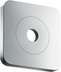 AXOR Citterio C Wandrosette 120x120 mm softsquare Chrom – Hochwertige Metall-Rosette für die Wandmontage