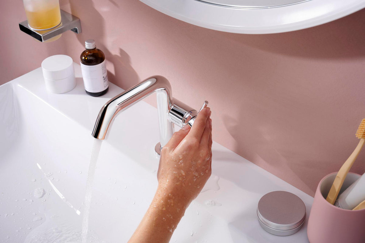 HANSGROHE Tecturis S Einhebel-Waschtischmischer mit CoolStart und 4 l/min