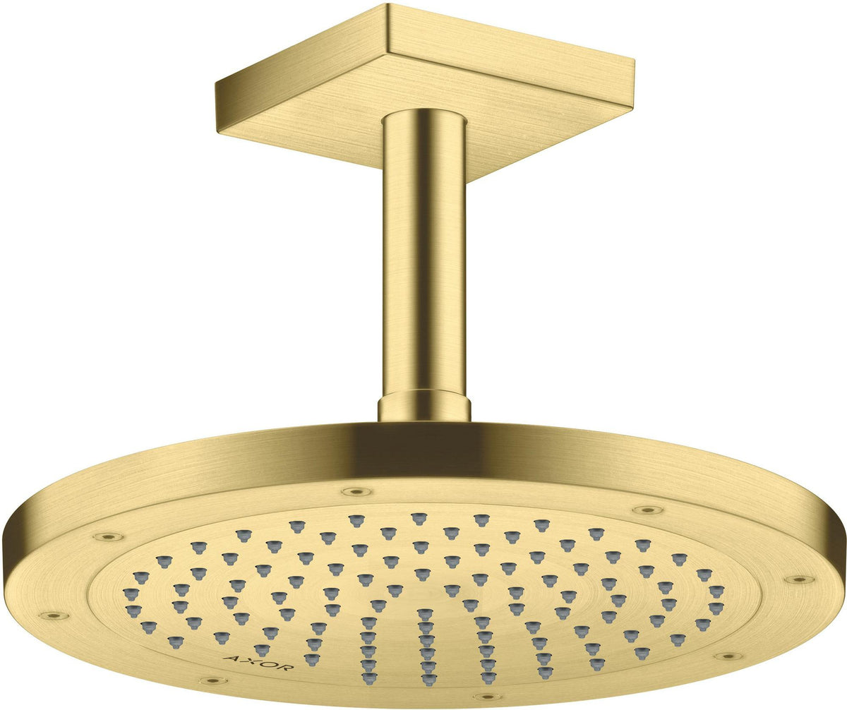 AXOR Kopfbrause 245 1 Jet EcoSmart Chrom – Rain-Duschkopf für Wand- und Deckenmontage