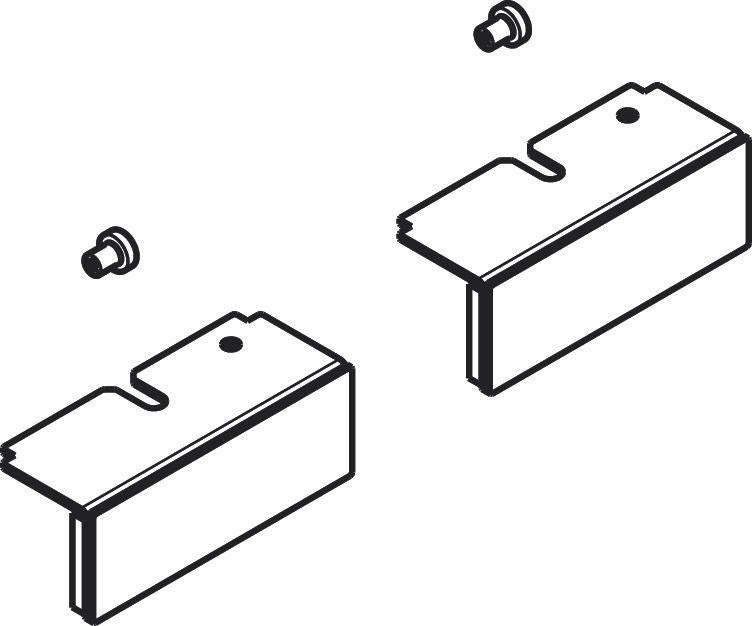 Hansgrohe Match Verlängerungssatz 10 cm (72,5 mm) – Edelstahl Optic für Duschsysteme