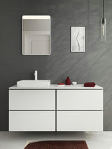HANSGROHE Finoris Einhebel-Waschtischmischer 100 mit Push-Open Ablaufgarnitur, chrom