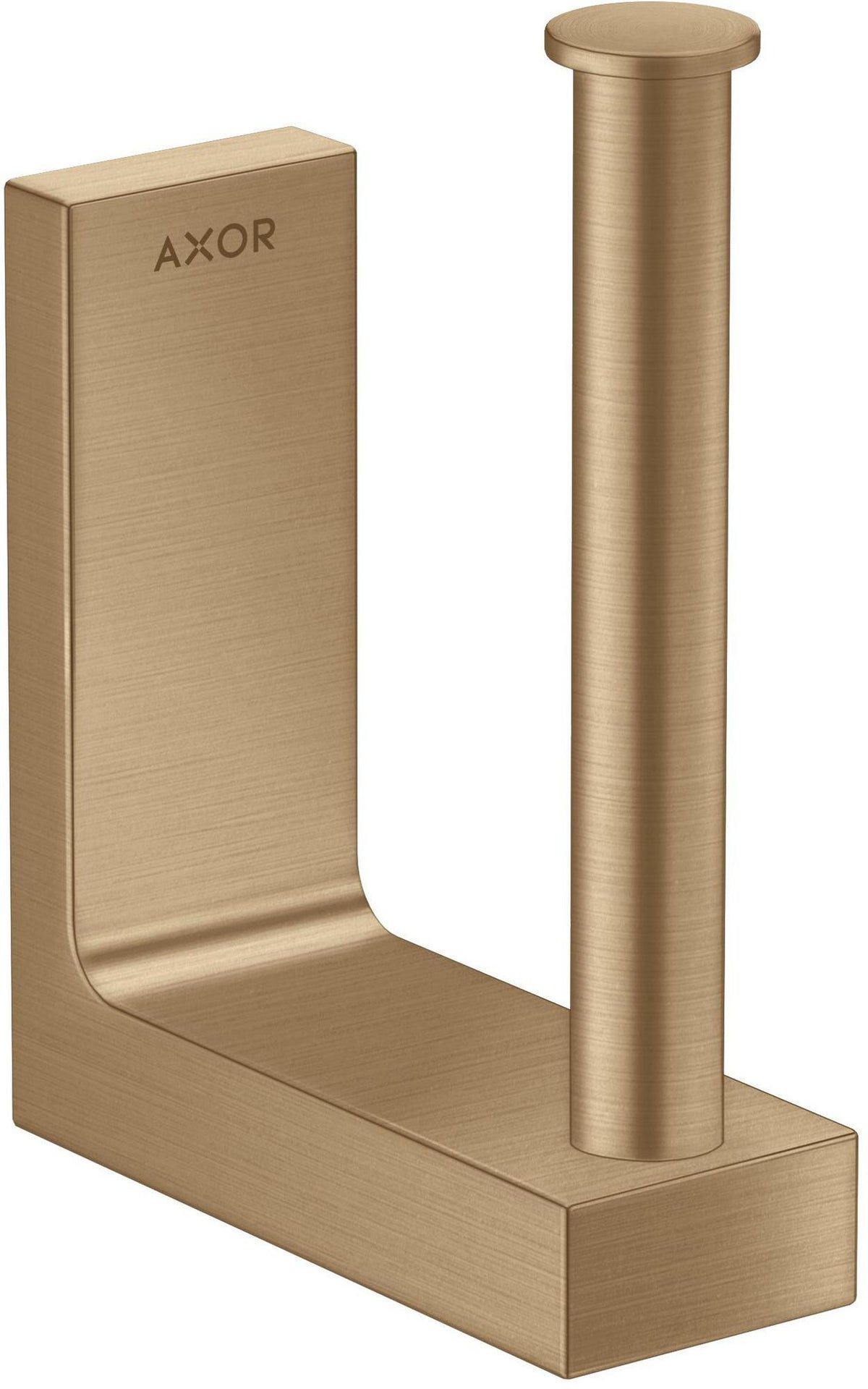 AXOR Universal Toilettenpapierhalter polished gold optic – Wandmontage, verdeckte Befestigung