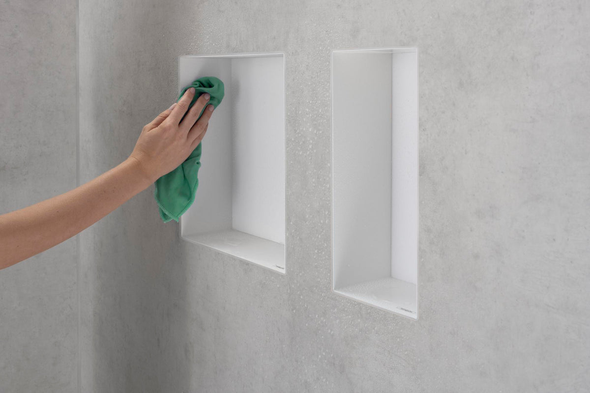 HANSGROHE XtraStoris Minimalistic Wandnische rahmenlos mattschwarz 300x150x100 mm