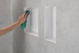 HANSGROHE XtraStoris Minimalistic Wandnische rahmenlos mattschwarz 300x150x100 mm
