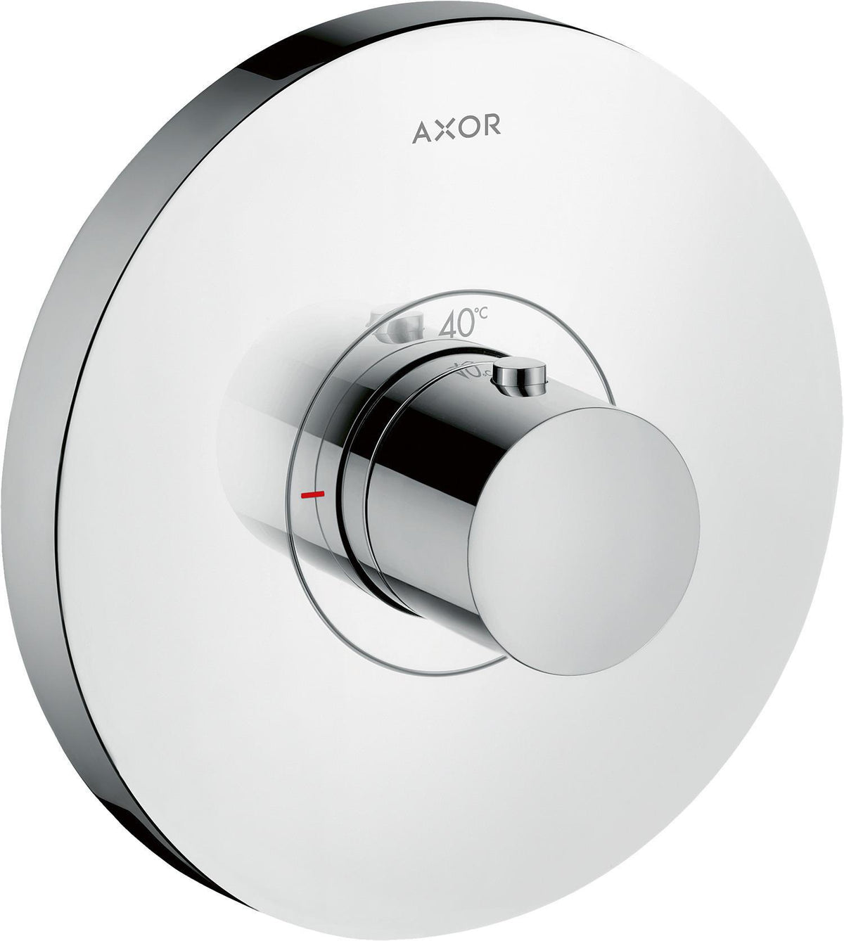 AXOR ShowerSelect Round Highflow Thermostat Unterputz Chrom – 1 Verbraucher, 59 l/min