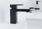Hansgrohe VERNIS Shape 100 Einhebel-Waschtischmischer mattschwarz, ComfortZone 100, ohne Ablaufgarnitur