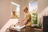 Hansgrohe Xanuia Q Waschtisch 600x480 mm weiß ohne Hahnloch mit Überlauf