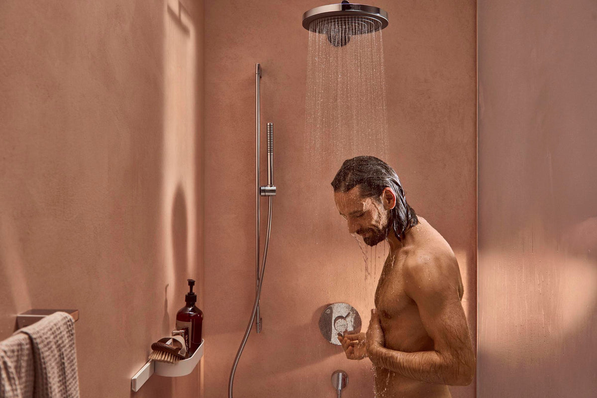HANSGROHE Pulsify S 1jet Handbrause EcoSmart Chrom – PowderRain Strahl