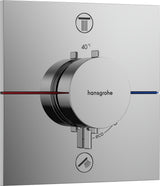 HANSGROHE ShowerSelect Comfort E Thermostat Fertigmontageset UP Chrom für 2 Verbraucher