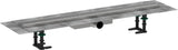 HANSGROHE RainDrain Compact Duschrinne 1200 mm Komplettset – Edelstahl, flache Installation, DN 40