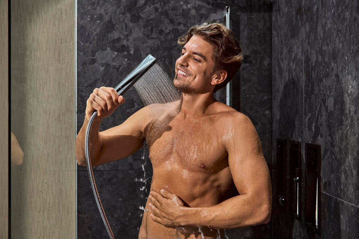 HANSGROHE Pulsify E Brauseset 1 Jet – 900 mm Brausestange, EcoSmart, Chrom