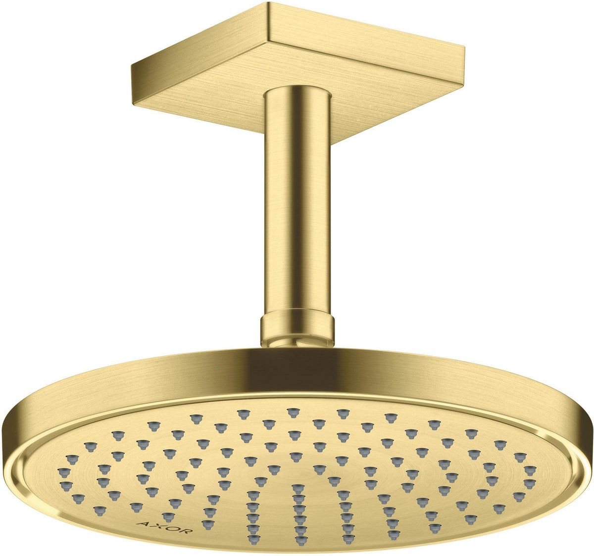 AXOR Kopfbrause 220 1jet EcoSmart Chrom – 220 mm Rain-Duschkopf für Wand- und Deckenmontage