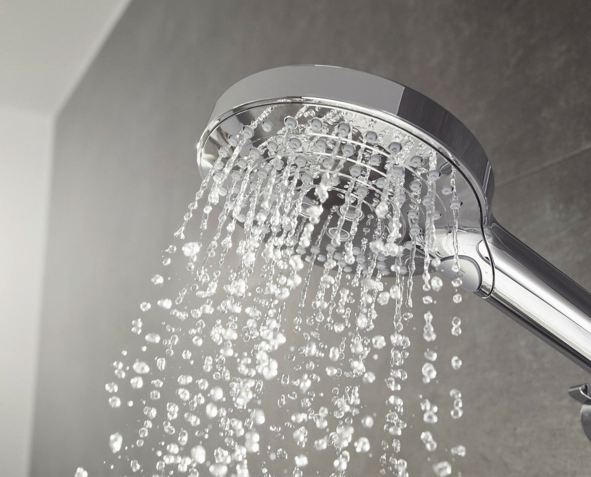 Hansgrohe Raindance Select S 120 3jet Handbrause EcoSmart Chrom – 3 Strahlarten & QuickClean