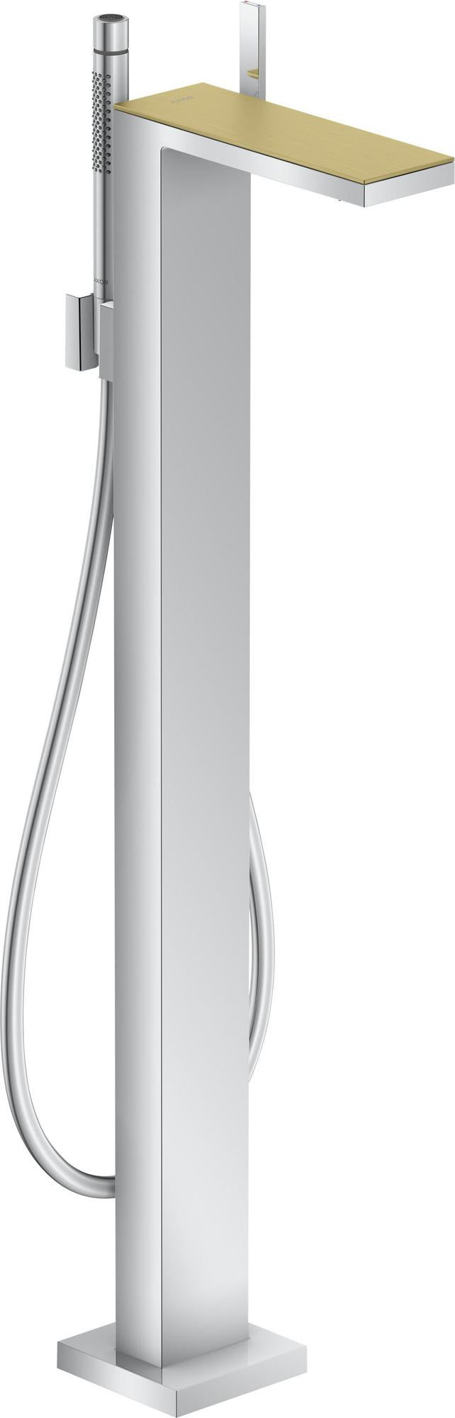AXOR MYEDITION Einhebel-Wannenmischer bodenstehend ohne Platte polished gold optic von Hansgrohe