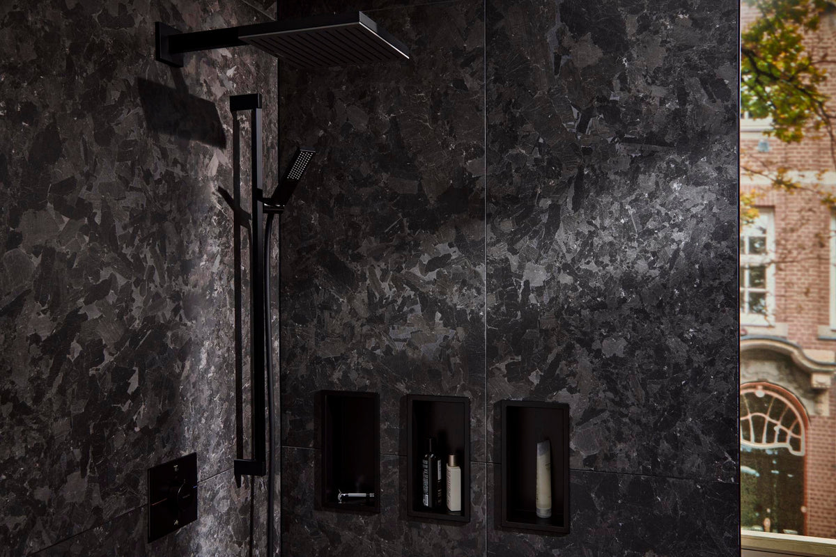 HANSGROHE Kopfbrause Pulsify E 260 1 jet EcoSmart – PowderRain Strahl, 260 mm, chrom