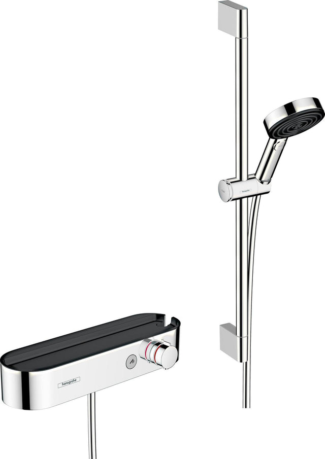 AXOR Pulsify Select S Brausesystem 105 3jet Relaxation mit Thermostat 650 mm Chrom