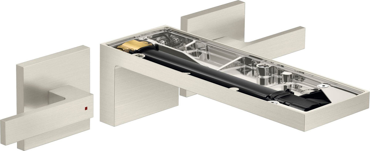 AXOR MYEDITION 3-Loch-Waschtischmischer mit Push-Open Ablaufgarnitur in Chrom