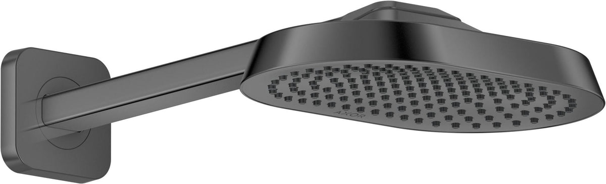 AXOR ShowerSphere 1jet EcoSmart Kopfbrause 250 x 160 mm mit Brausearm – Rain FlexPower