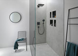 Hansgrohe HG Wandhalter Porter E für Handbrausen in Chrom – Feste Halteposition