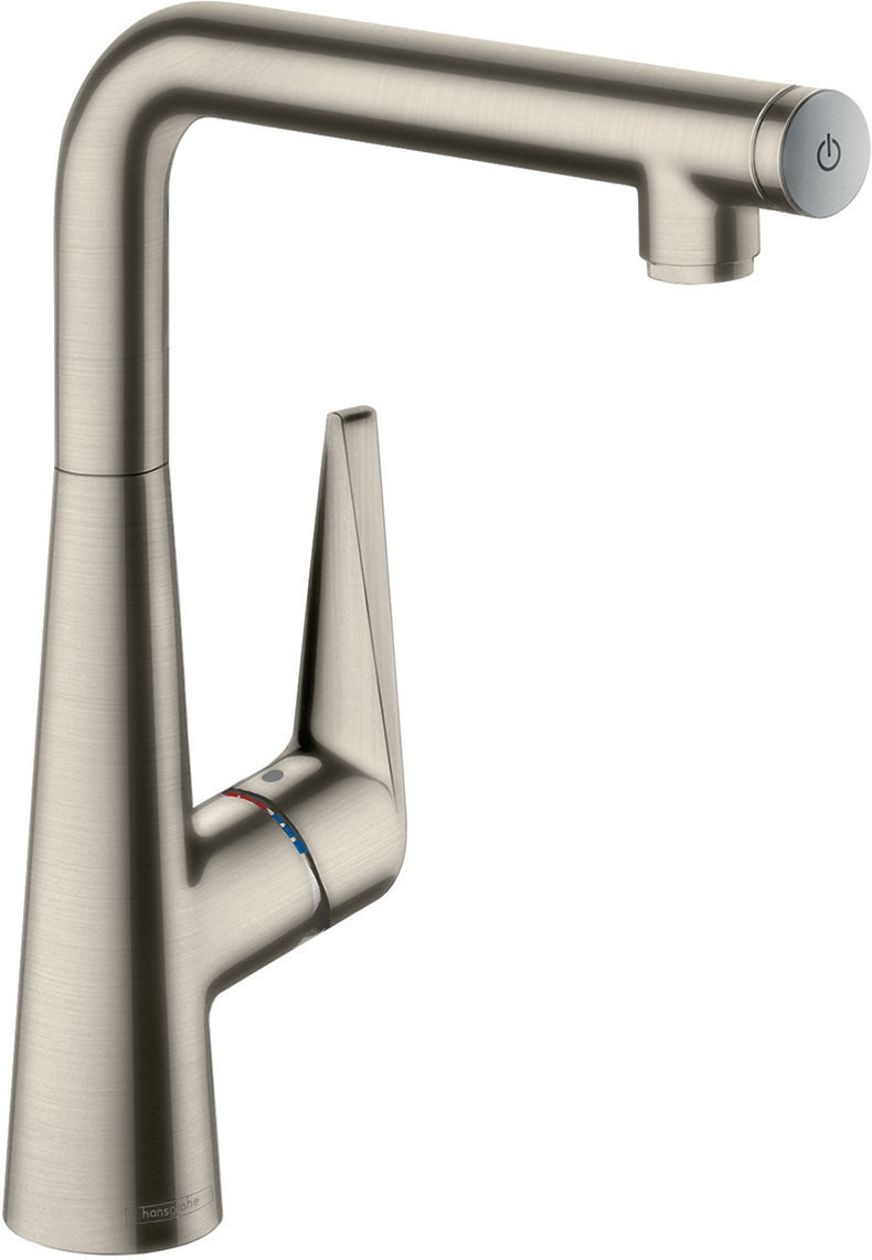 HANSGROHE Talis Select S Küchenmischer 300 mit Schwenkauslauf und Select-Knopf