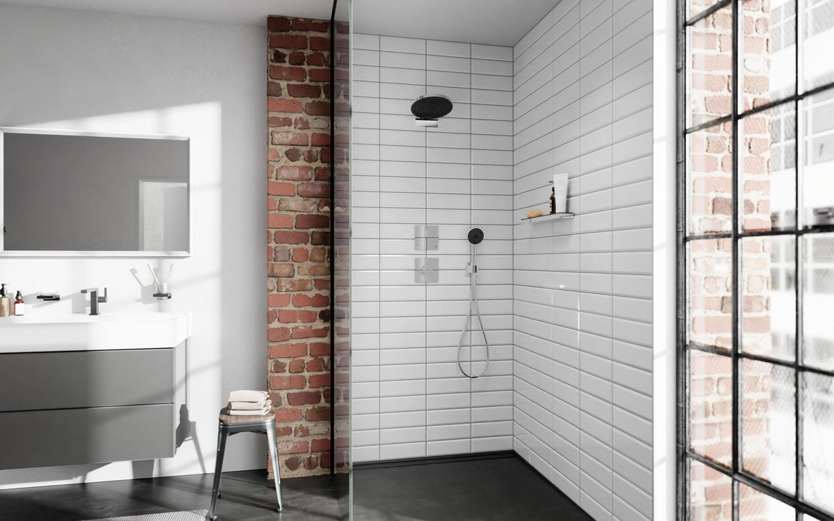 HANSGROHE ShowerSelect Comfort E Absperrventil UP Chrom für 3 Verbraucher