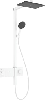 HANSGROHE Duschsystem Raindance Alive Q 2jet EcoSmart mit ShowerSelect Comfort Thermostat