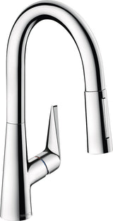 HANSGROHE Talis S 160 Einhebel-Küchenmischer mit Ausziehbrause, Chrom
