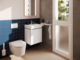 Hansgrohe Xanuia Q Handwaschbecken 360 mm Weiß mit Hahnloch und Überlauf, Keramik