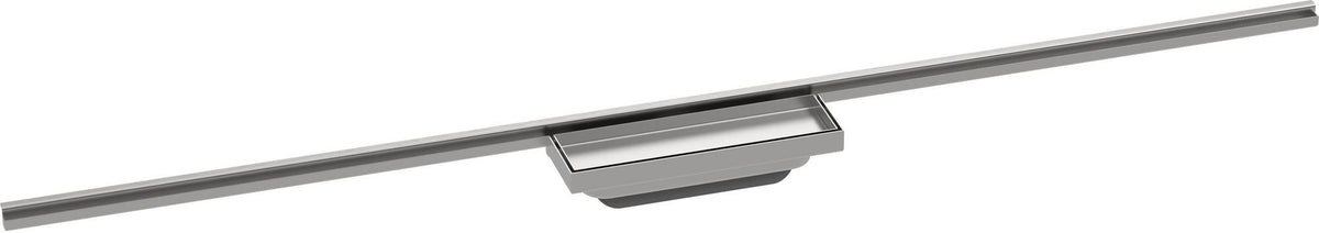 HANSGROHE RainDrain Minimalistic Duschrinne 700 mm chrom, befliesbar, Dryphon, wandangebunden