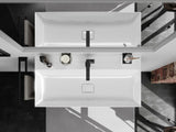 Hansgrohe AddStoris Handtuchhalter 2-armig 445 mm Chrom – Wandmontage, verdeckte Befestigung