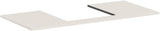 HANSGROHE Xilesa E Konsole 1180x550mm Eiche mit mittigem Ausschnitt für Aufsatzwaschtisch