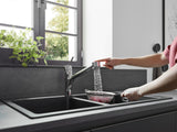 HANSGROHE Talis S Einhebel-Küchenmischer 170 mit sBox und Ausziehbrause in Chrom