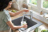 HANSGROHE Einhebel-Spültischmischer Zesis M33 150 Chrom – ComfortZone 150, 3-stufig schwenkbar