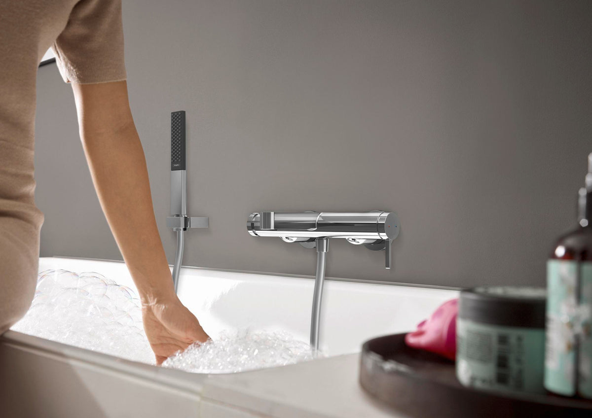 Hansgrohe Rainfinity Handbrause 1jet chrom – PowderRain Strahl, 100 mm, QuickClean