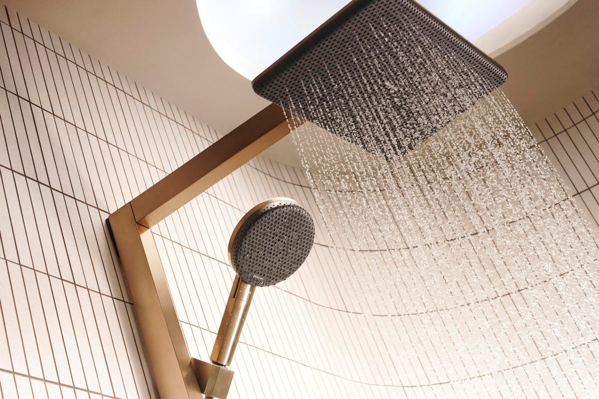 HANSGROHE Raindance Alive Q 210/340 Duschsystem 1jet EcoSmart mit ShowerSelect Comfort Thermostat
