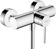 HANSGROHE Zesis S Brausemischer Aufputz Chrom – Einhandmischer mit Temperaturbegrenzung