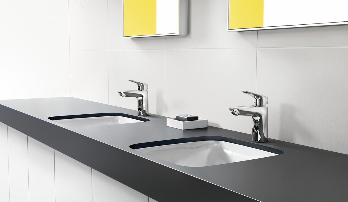 HANSGROHE Logis Einhebel-Waschtischmischer 100 mit Zugstangen-Ablaufgarnitur, chrom