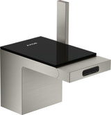 AXOR MYEDITION Einhebel-Bidetmischer ohne Platte polished gold optic mit Push-Open Ablaufgarnitur