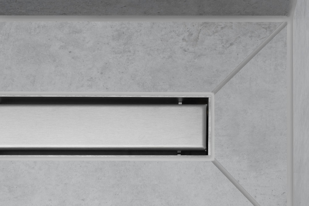 HANSGROHE RainDrain Match Duschrinne 600 mm mattschwarz höhenverstellbar