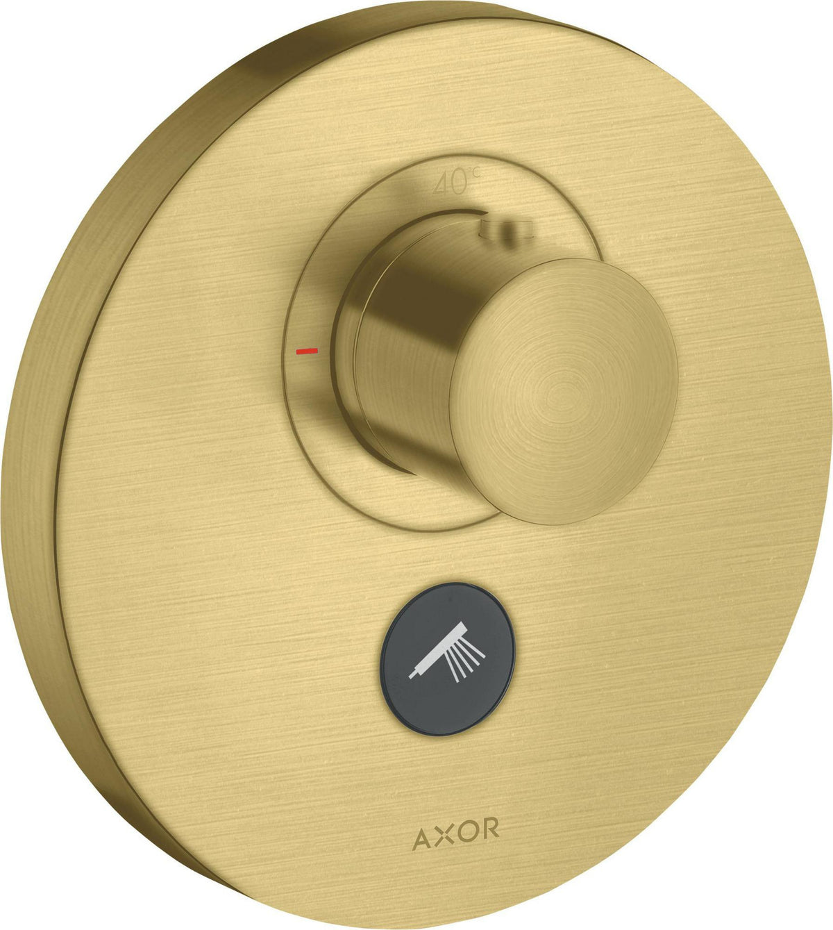 AXOR ShowerSelect Round Thermostat Highflow Unterputz für 1 Verbraucher Chrom